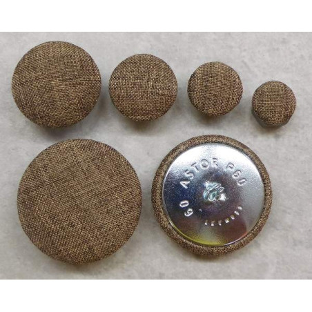 Polsterknöpfe mit Haken Webstoff PSA705