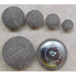 Polsterknöpfe mit Haken Webstoff PSA712
