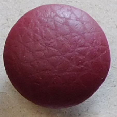 Polsterknöpfe mit Haken Kunstleder Bordeaux