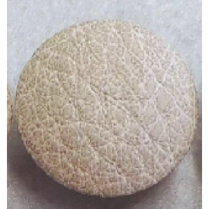 Polsterknöpfe mit Haken Kunstleder Toffee