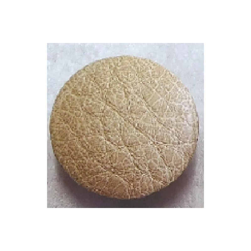 Polsterknöpfe mit Haken Kunstleder Beige