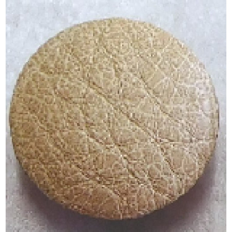 Polsterknöpfe mit Haken Kunstleder Beige