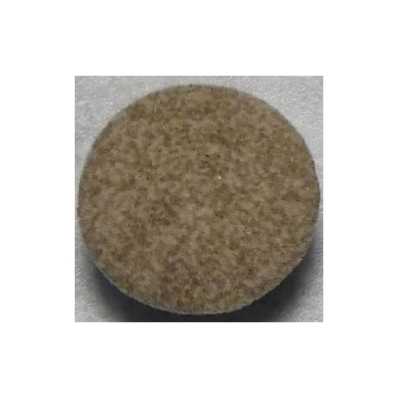 Polsterknöpfe mit Haken Mikrofaser Braun Beige gesprenkelt