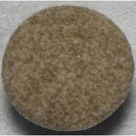 Polsterknöpfe mit Haken Mikrofaser Braun Beige gesprenkelt