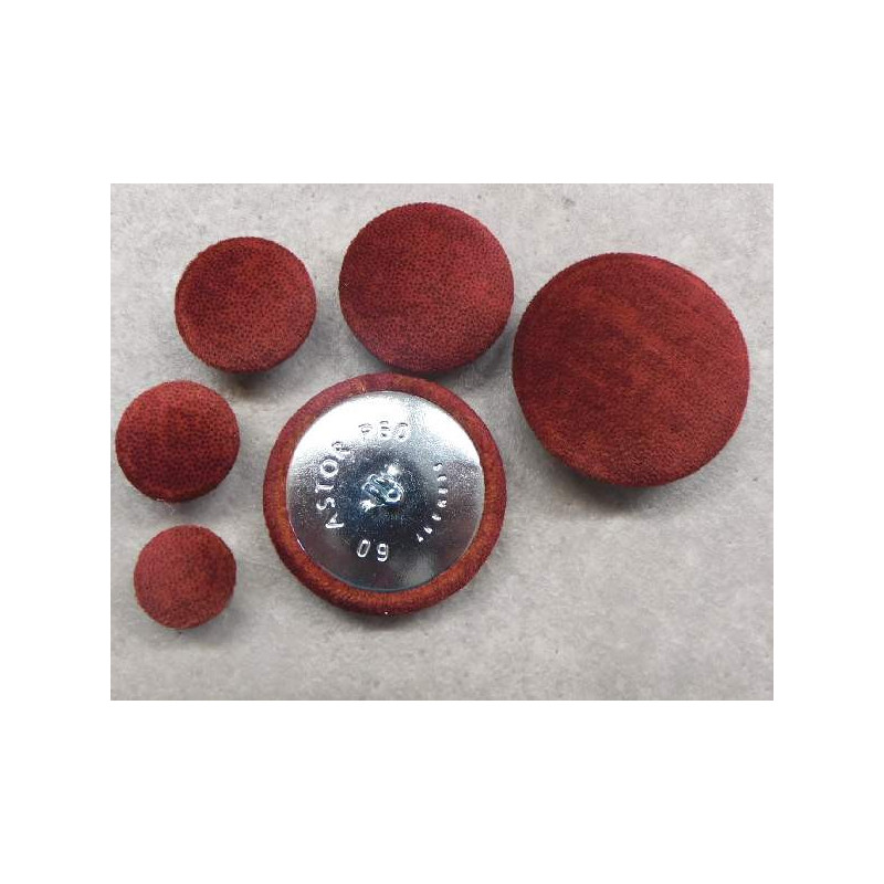Polsterknöpfe mit Haken Mikrofaser Bordeaux
