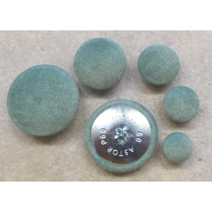Polsterknöpfe mit Haken Mikrofaser Mint