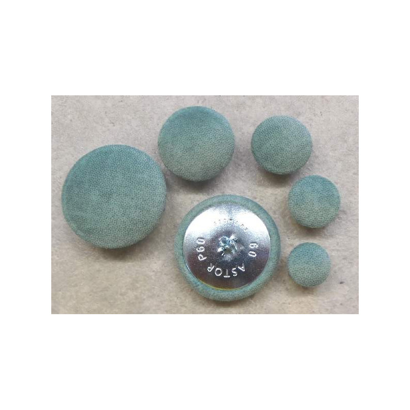 Polsterknöpfe mit Haken Mikrofaser Mint