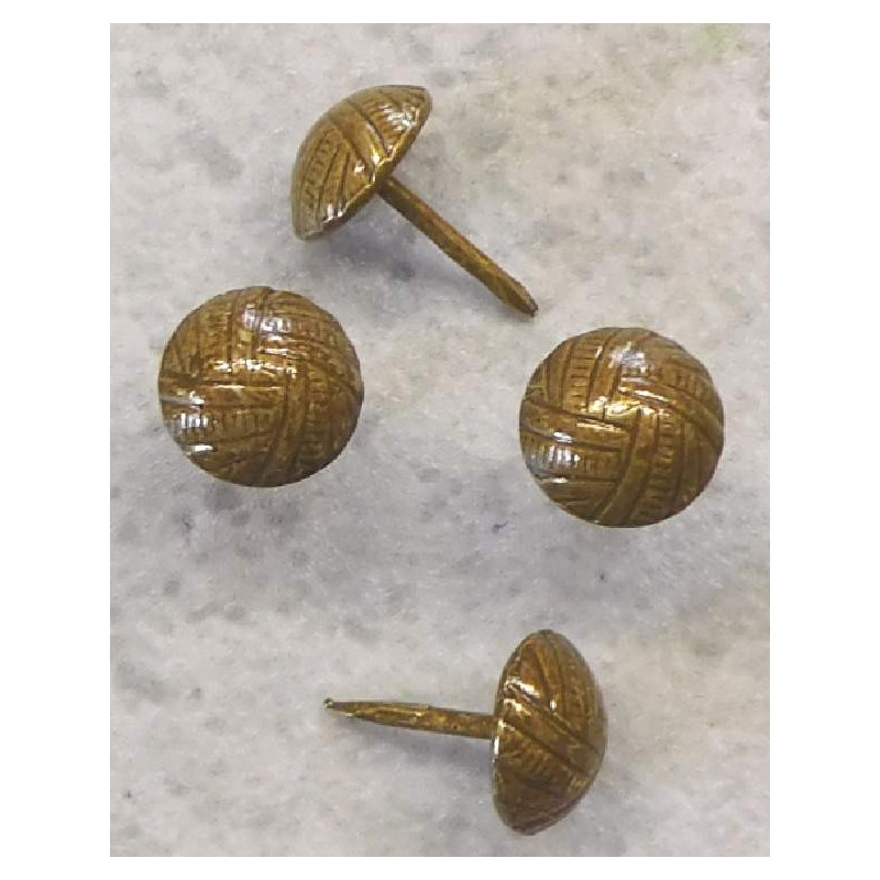 Polsternägel Z9S 1/2-221 Altgold gefleckt