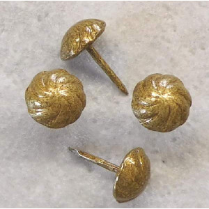 Polsternägel Z9O 1/2-221 Altgold gefleckt