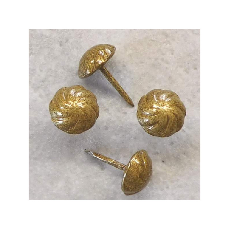 Polsternägel Z9O 1/2-221 Altgold gefleckt