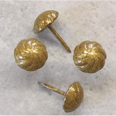 Polsternägel Z9O 1/2-221 Altgold gefleckt