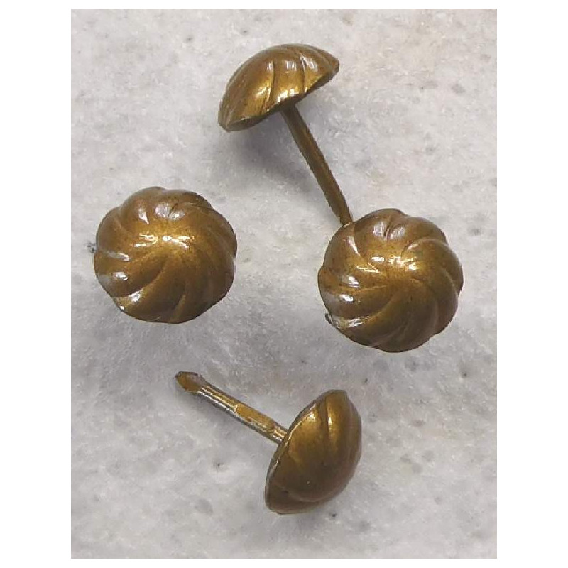 Polsternägel Z9O 1/2-201 Altmessing