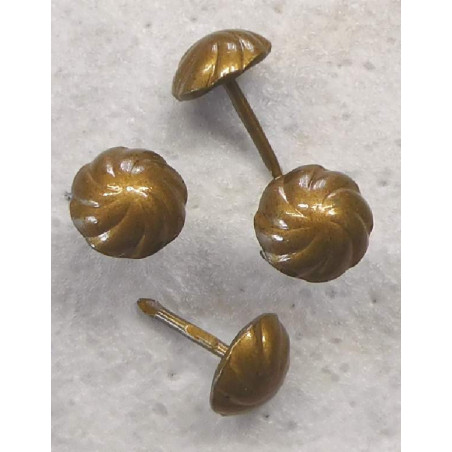 Polsternägel Z9O 1/2-201 Altmessing
