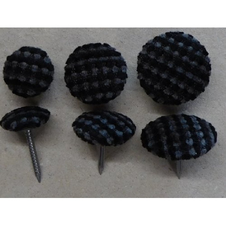 Polsterknöpfe mit Nagel Webstoff 514