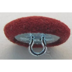 Polsterknöpfe mit Öse Mikrofaser Grau