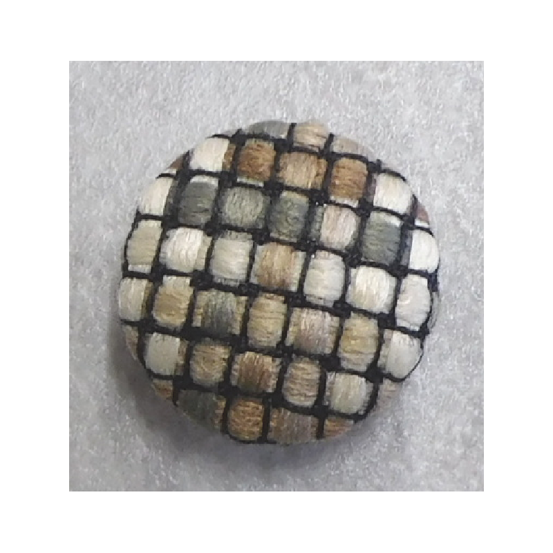 Polsterknöpfe mit Kunststoff Haken Webstoff 602