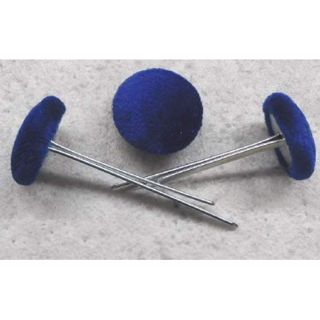 Polsterknöpfe mit Splint Mikrofaser Ocean