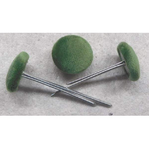 Polsterknöpfe mit Splint Mikrofaser Gras