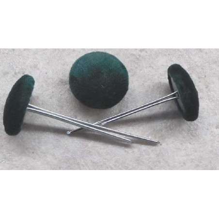 Polsterknöpfe mit Splint Mikrofaser Moos