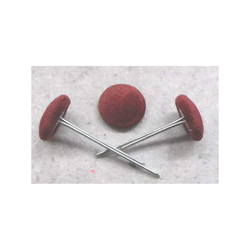 Polsterknöpfe mit Splint Mikrofaser Bordeaux