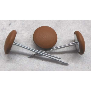 Polsterknöpfe mit Splint Leder Fondotinta