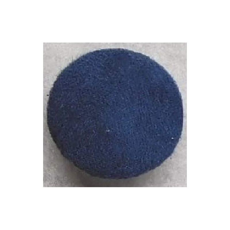 Polsterknöpfe mit Kunststoff Haken Mikrofaser Blau