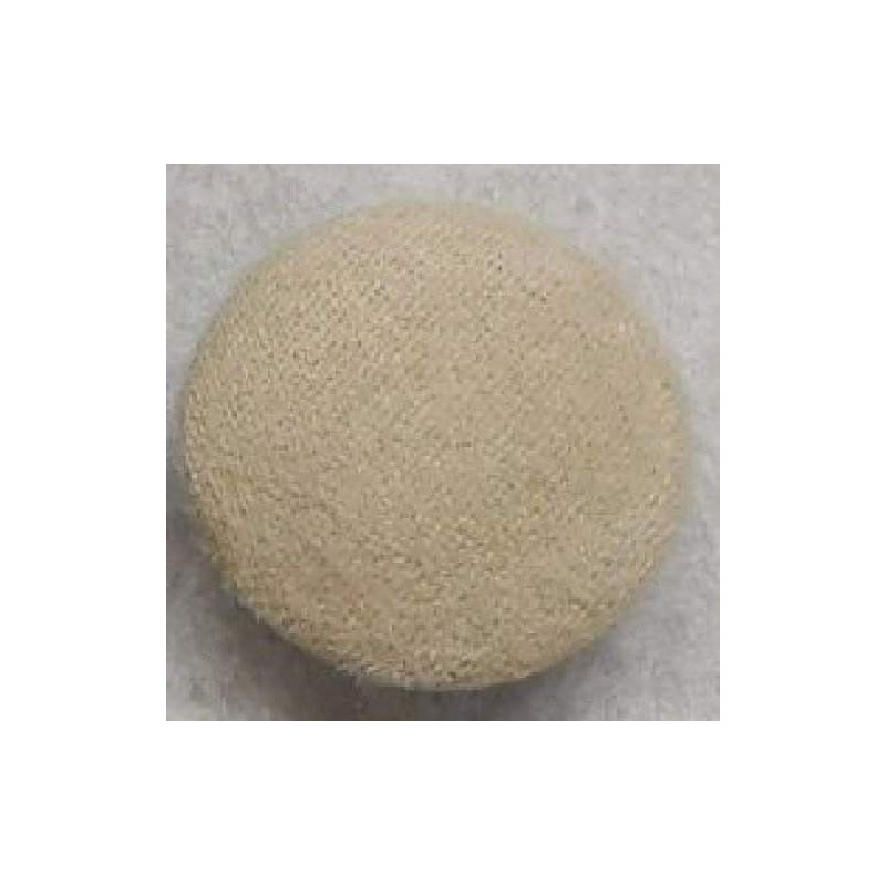 Polsterknöpfe mit Kunststoff Haken Mikrofaser Beige