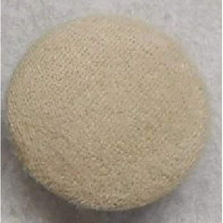 Polsterknöpfe mit Kunststoff Haken Mikrofaser Beige