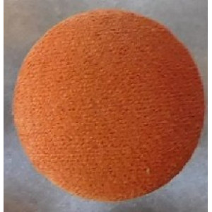 Polsterknöpfe mit Kunststoff Haken Mikrofaser Orange
