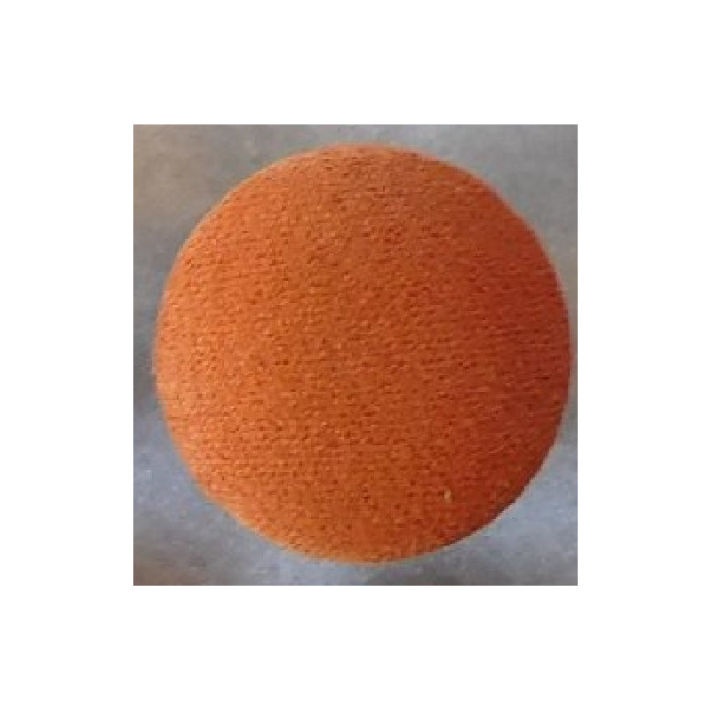 Polsterknöpfe mit Kunststoff Haken Mikrofaser Orange