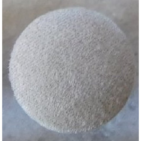 Polsterknöpfe mit Kunststoff Haken Mikrofaser Sand
