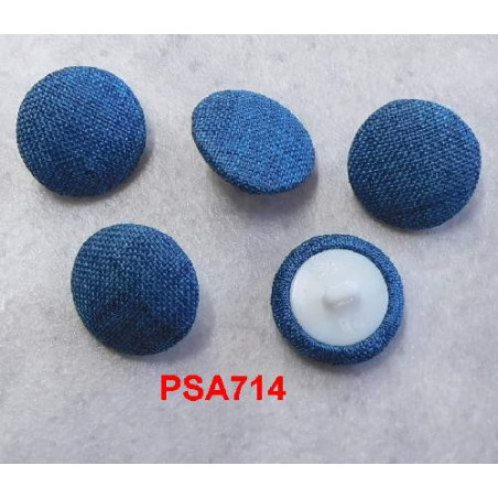 bezogene Knöpfe 18mm für Bekleidung Webstoff PSA714