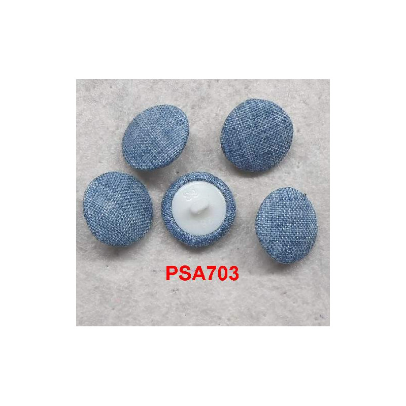 bezogene Knöpfe 18mm für Bekleidung Webstoff PSA703