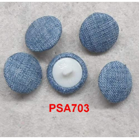 bezogene Knöpfe 18mm für Bekleidung Webstoff PSA703