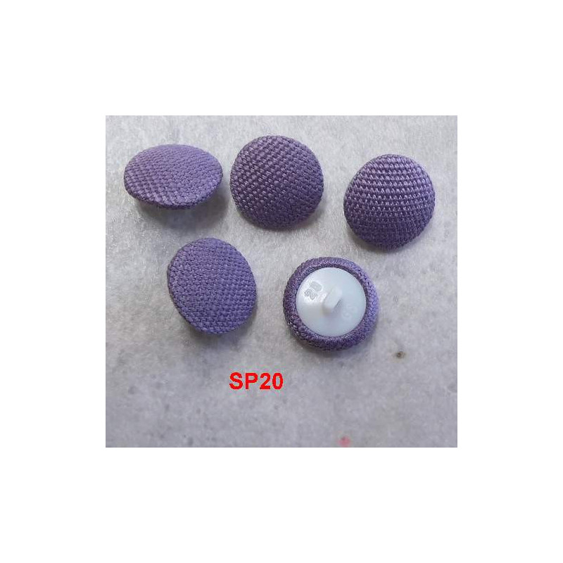 bezogene Knöpfe 18mm für Bekleidung Webstoff SP20