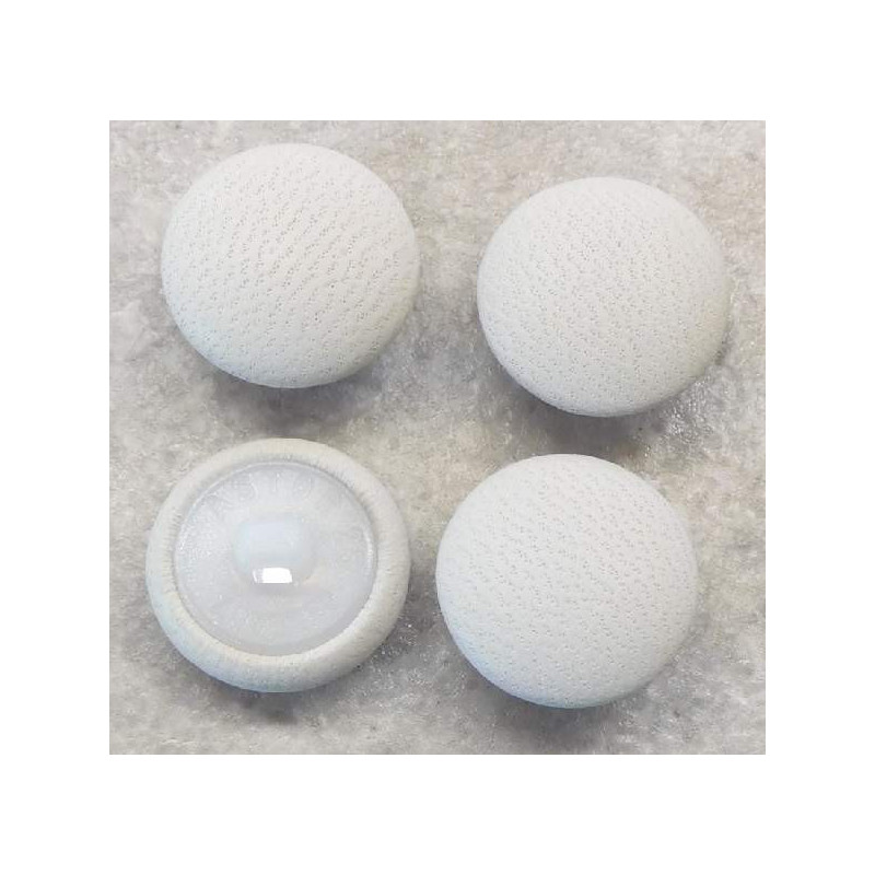 bezogene Knöpfe 18mm für Bekleidung Leder 056