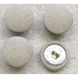 bezogene Knöpfe 18mm für Bekleidung Mikrofaser 15