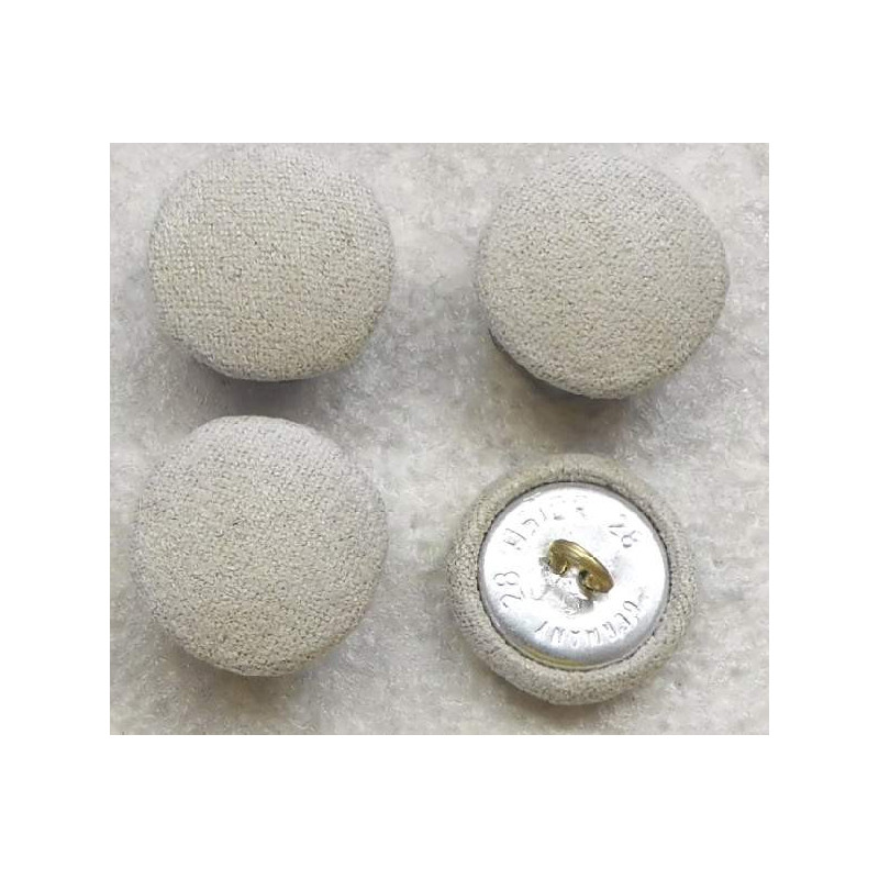bezogene Knöpfe 18mm für Bekleidung Mikrofaser 15