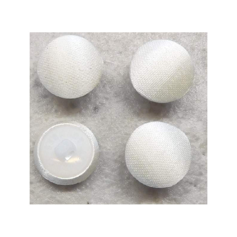 bezogene Knöpfe 15mm für Bekleidung Webstoff PS27
