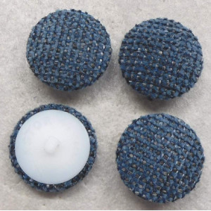 bezogene Knöpfe 28mm für Bekleidung Webstoff SP05