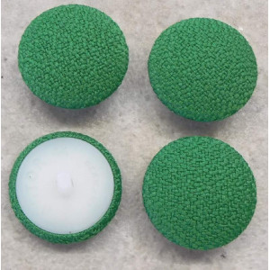 bezogene Knöpfe 28mm für Bekleidung Webstoff 902