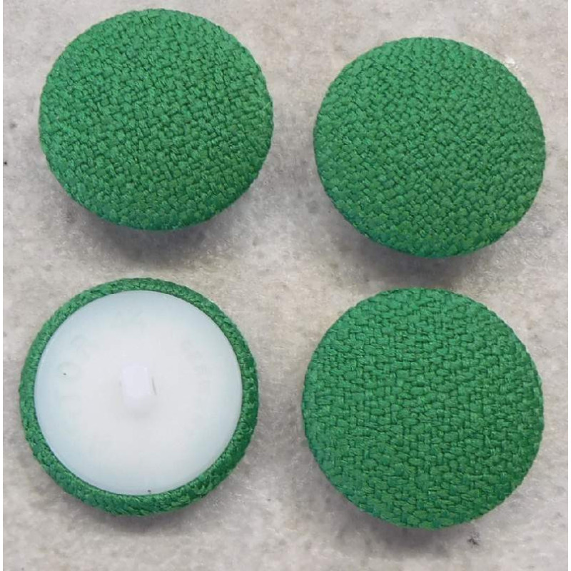 bezogene Knöpfe 28mm für Bekleidung Webstoff 902
