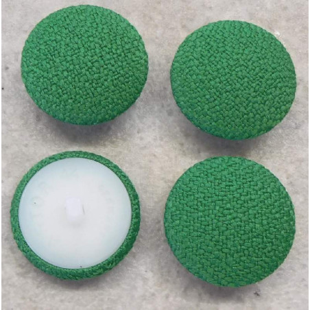 bezogene Knöpfe 28mm für Bekleidung Webstoff 902