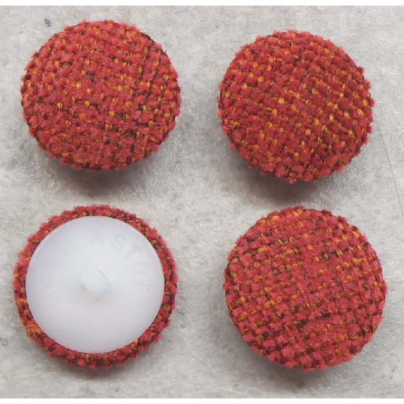 bezogene Knöpfe 28mm für Bekleidung Webstoff SP03