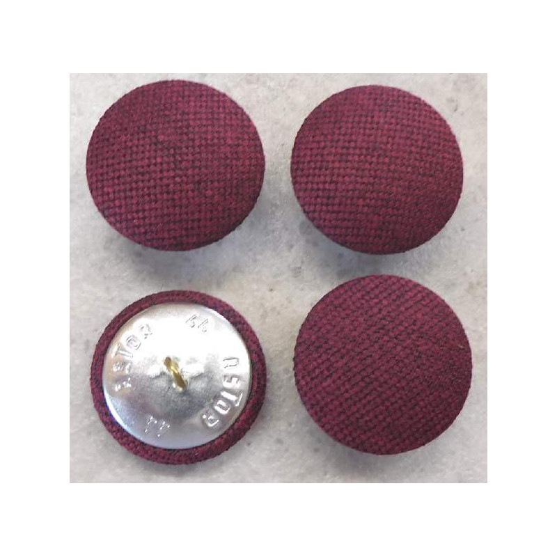 bezogene Knöpfe 28mm für Bekleidung Webstoff SP21