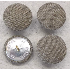 bezogene Knöpfe 28mm für Bekleidung Webstoff SP10