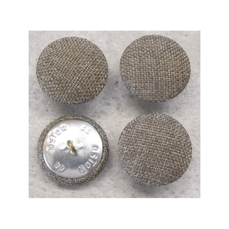 bezogene Knöpfe 28mm für Bekleidung Webstoff SP10
