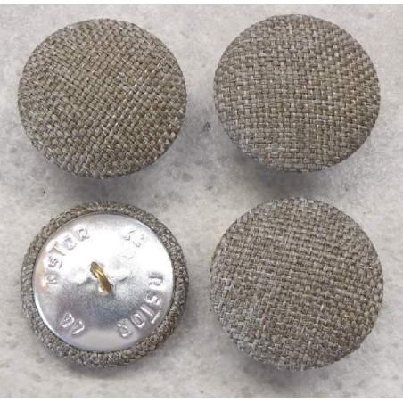 bezogene Knöpfe 28mm für Bekleidung Webstoff SP10