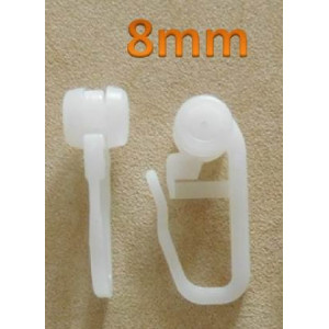 100 Rollengleiter für Innenlaufschiene 4mm