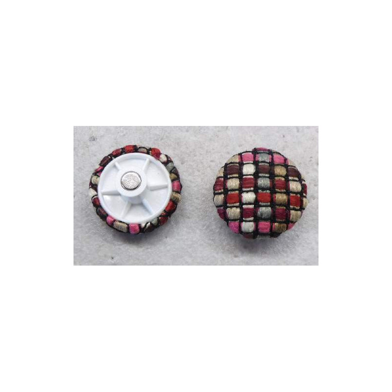 Magnet mit bezogenen Kopf Webstoff 601